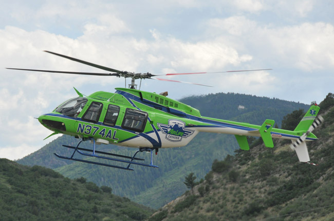 AirLife Denver Bell 407 N374AL