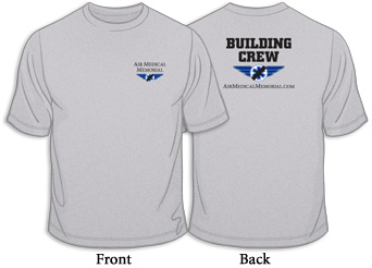 Air Medical Memorial Building Crew T-shirt