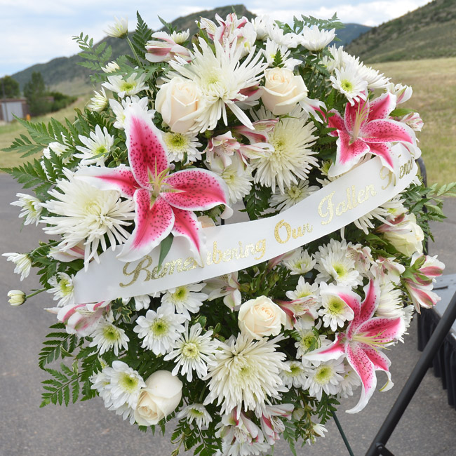 IAFCCP Fallen Heroes Wreath