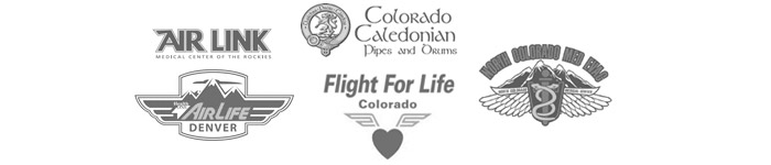2012 Air Medical Memorial Participants: AirLink, AirLife Denver, APFC, Colorado Caledonian, Flight For Life Colorado, North Colorado Med Evac