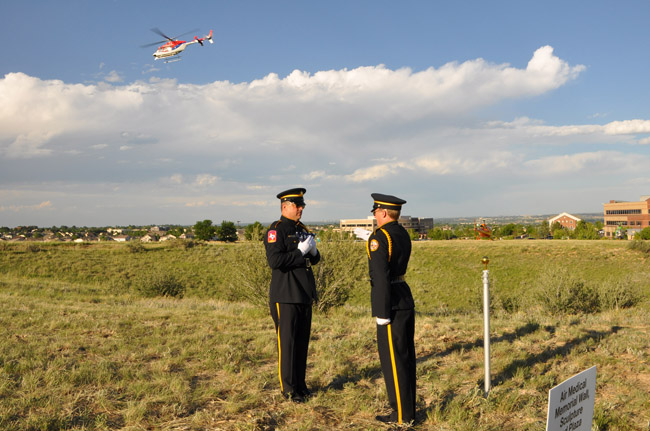 PHI Air Medical Honor Guard and North Colorado Med Evac